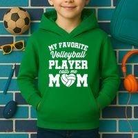 Volleyball Mom Kids Hoodie thumb 2