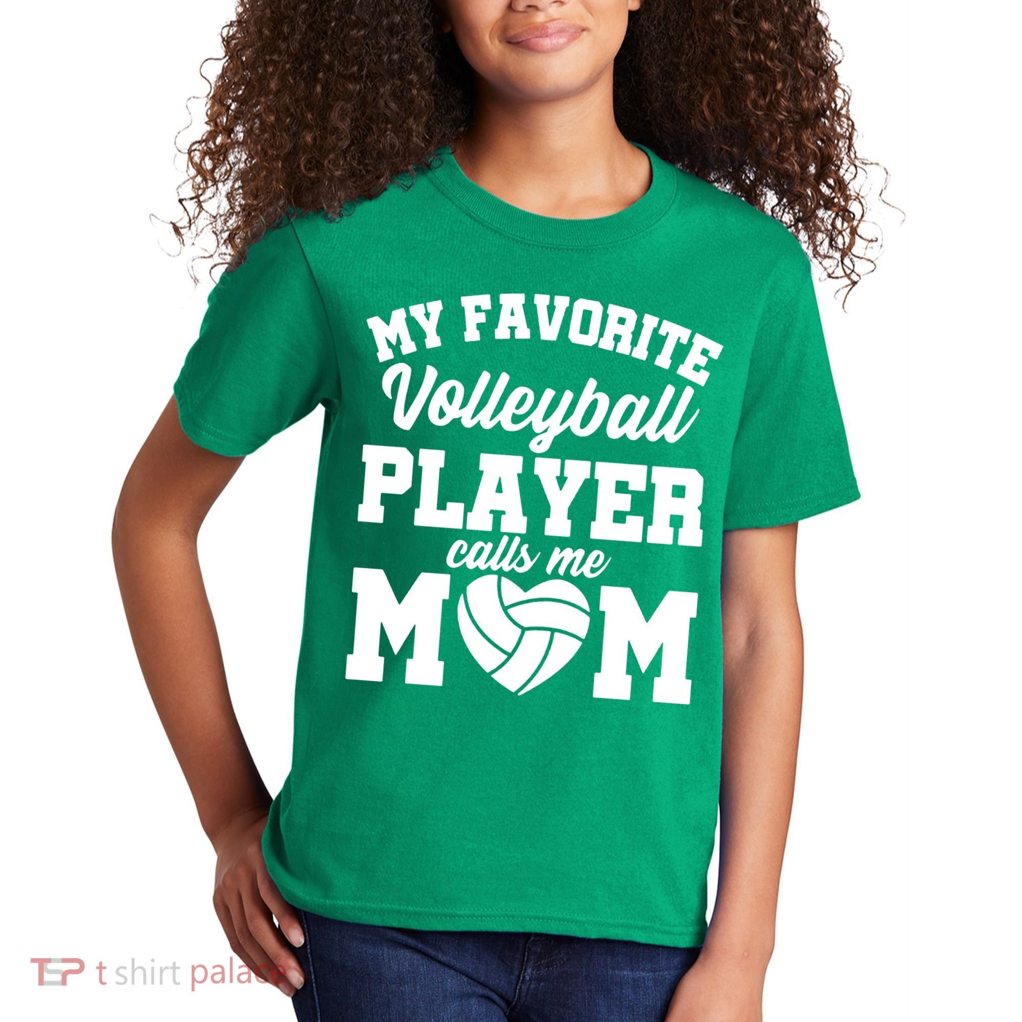 Volleyball Mom Kids T-Shirt