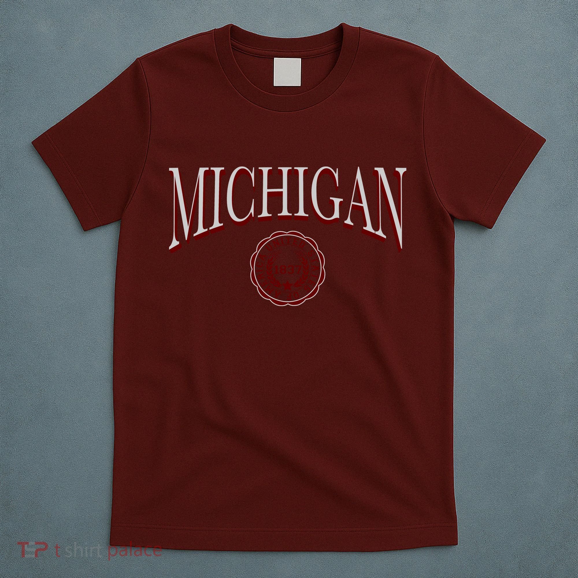 Vintage Michigan Varsity Style T-Shirt