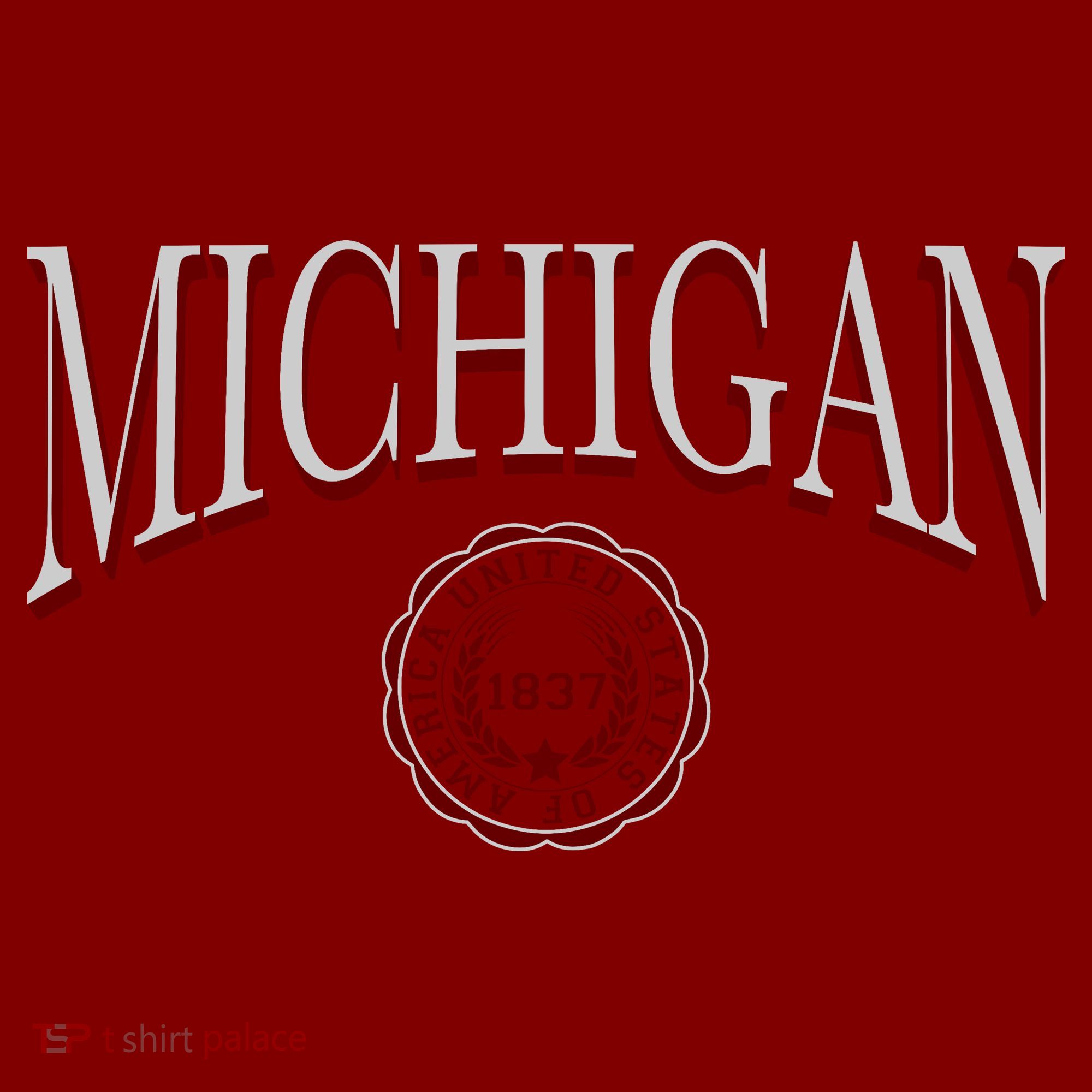 Vintage Michigan Varsity Style T-Shirt