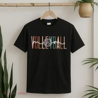 Volleyball Mom Volleyball Mama Cute Mom Life Volleyball T-Shirt thumb 2