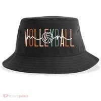 Volleyball Mom Volleyball Mama Cute Mom Life Volleyball Sustainable Bucket Hat thumb 0