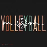 Volleyball Mom Volleyball Mama Cute Mom Life Volleyball Coaster thumb 2