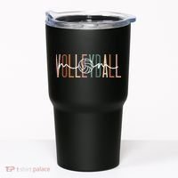 Volleyball Mom Volleyball Mama Cute Mom Life Volleyball Tumbler thumb 0