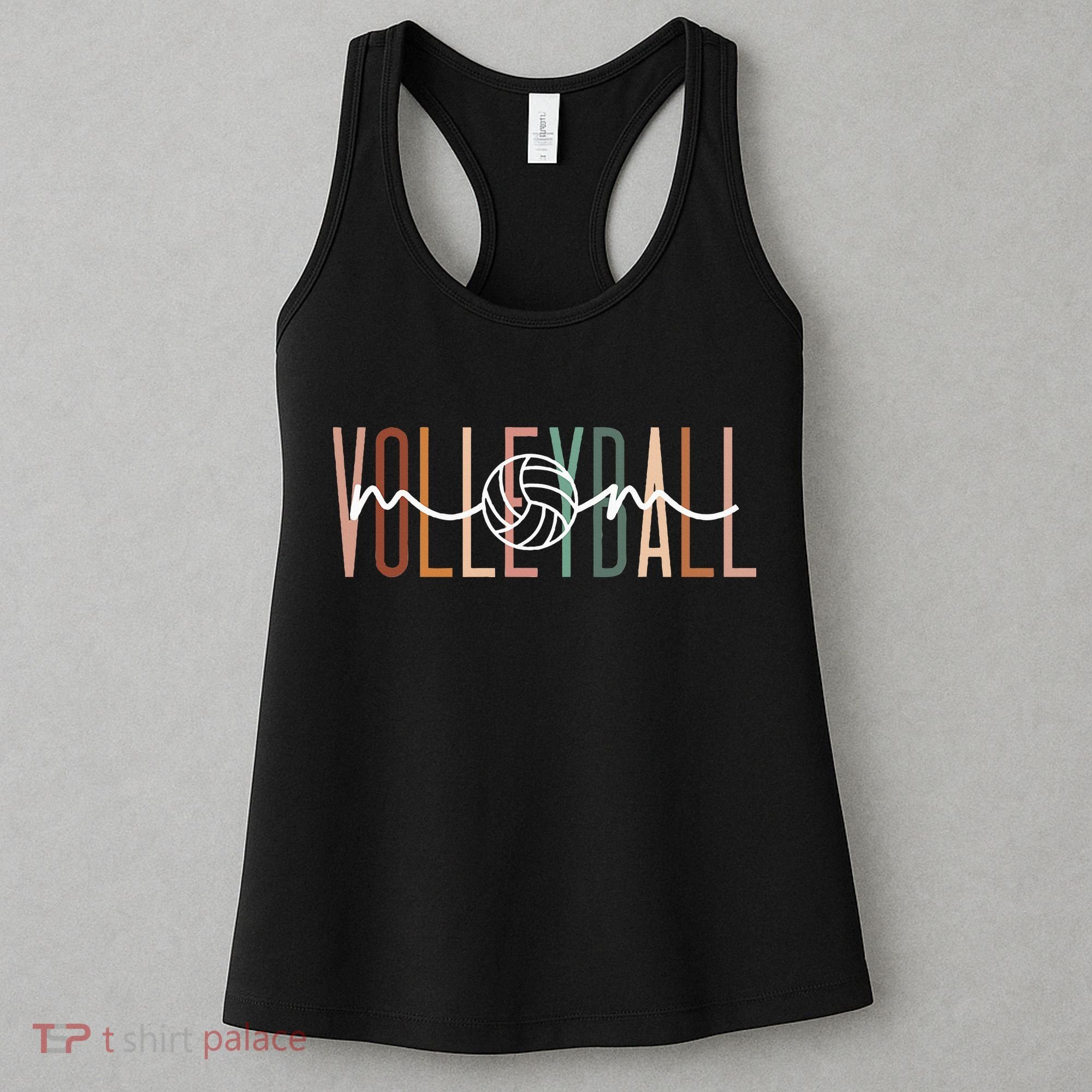 Volleyball Mom Volleyball Mama Cute Mom Life Volleyball Women's Tank Top