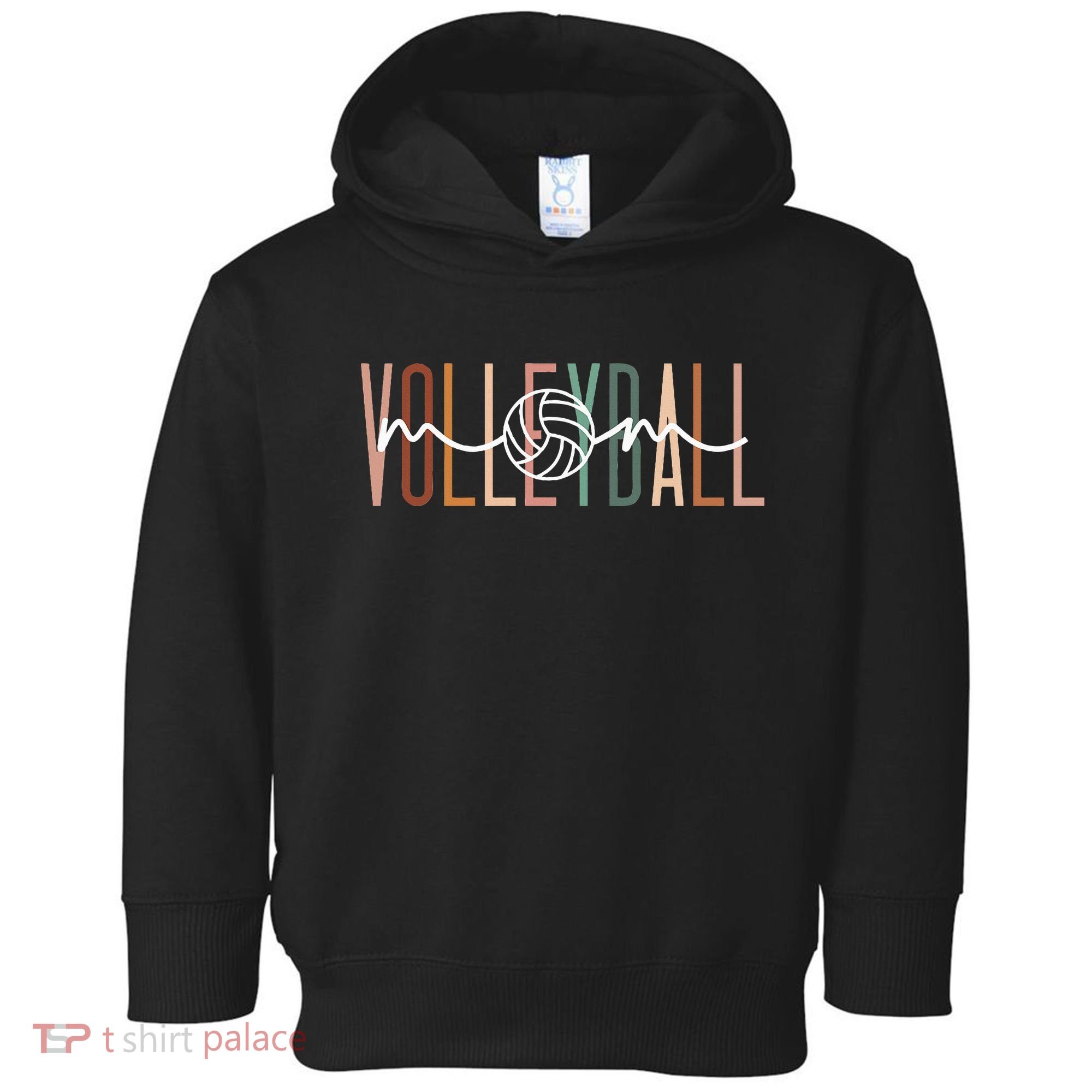 Volleyball Mom Volleyball Mama Cute Mom Life Volleyball Toddler Hoodie