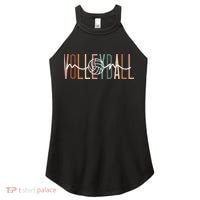 Volleyball Mom Volleyball Mama Cute Mom Life Volleyball Women's Perfect Tri Rocker Tank thumb 0