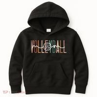 Volleyball Mom Volleyball Mama Cute Mom Life Volleyball Kids Hoodie thumb 0