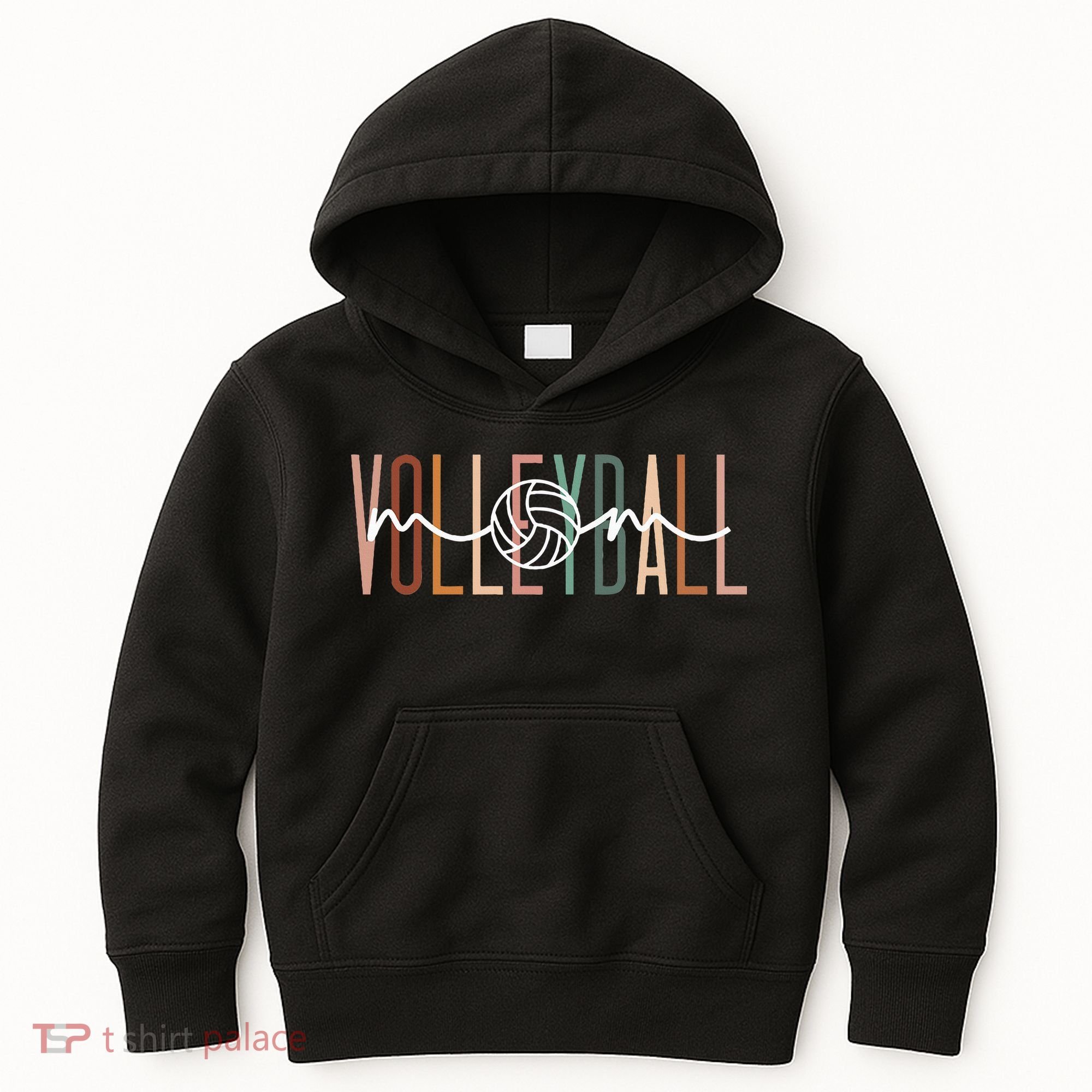 Volleyball Mom Volleyball Mama Cute Mom Life Volleyball Kids Hoodie