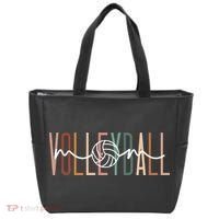 Volleyball Mom Volleyball Mama Cute Mom Life Volleyball Tote Bag thumb 0