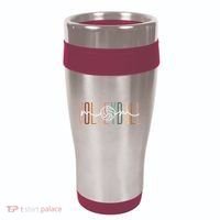Volleyball Mom Volleyball Mama Cute Mom Life Volleyball 16oz Travel Tumbler thumb 0