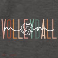 Volleyball Mom Volleyball Mama Cute Mom Life Volleyball Vector Backpack thumb 2