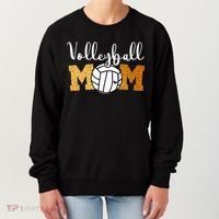 Volleyball Mom Volleyball Game Day Women's Sweatshirt thumb 0