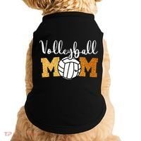 Volleyball Mom Volleyball Game Day Doggie Tank thumb 0