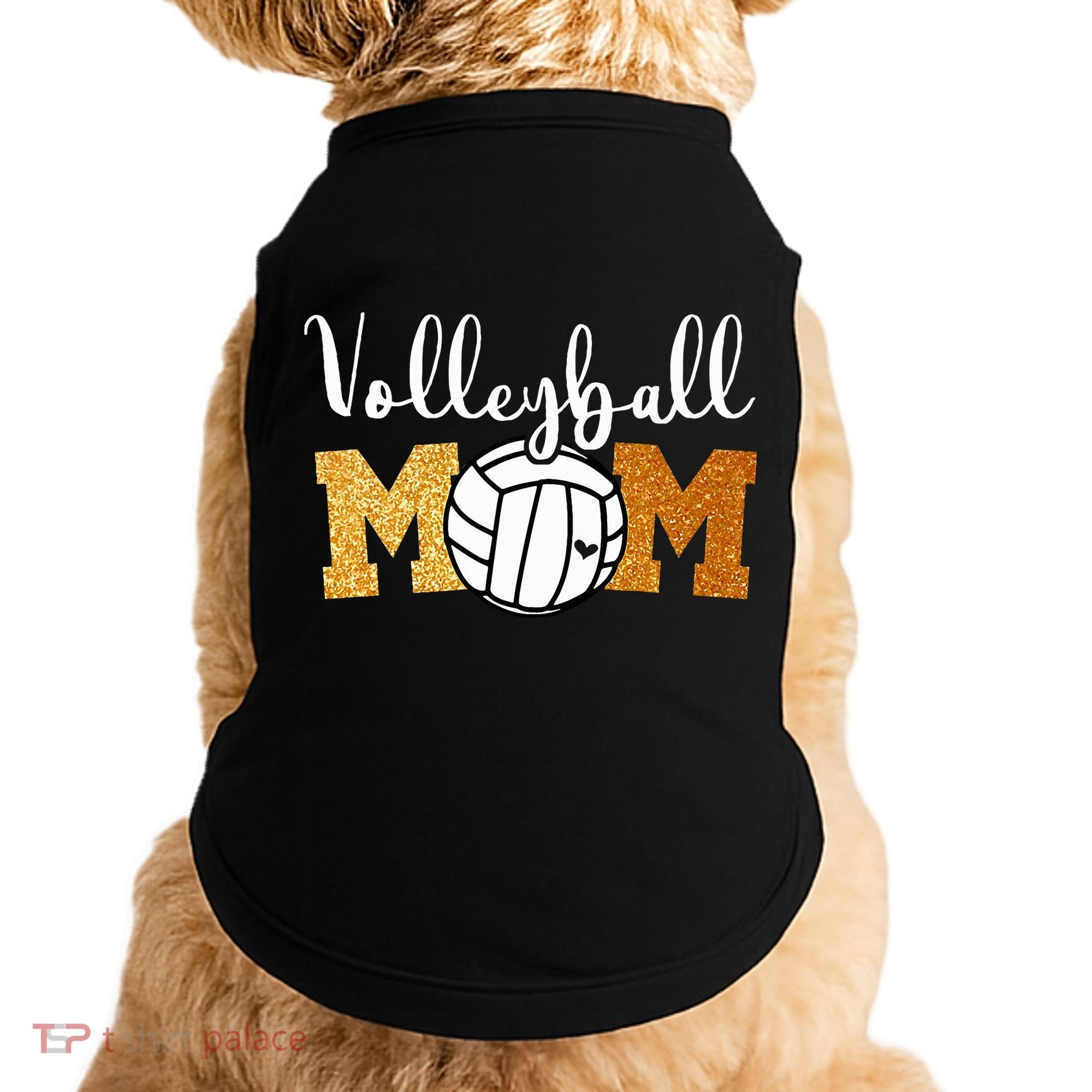 Volleyball Mom Volleyball Game Day Doggie Tank