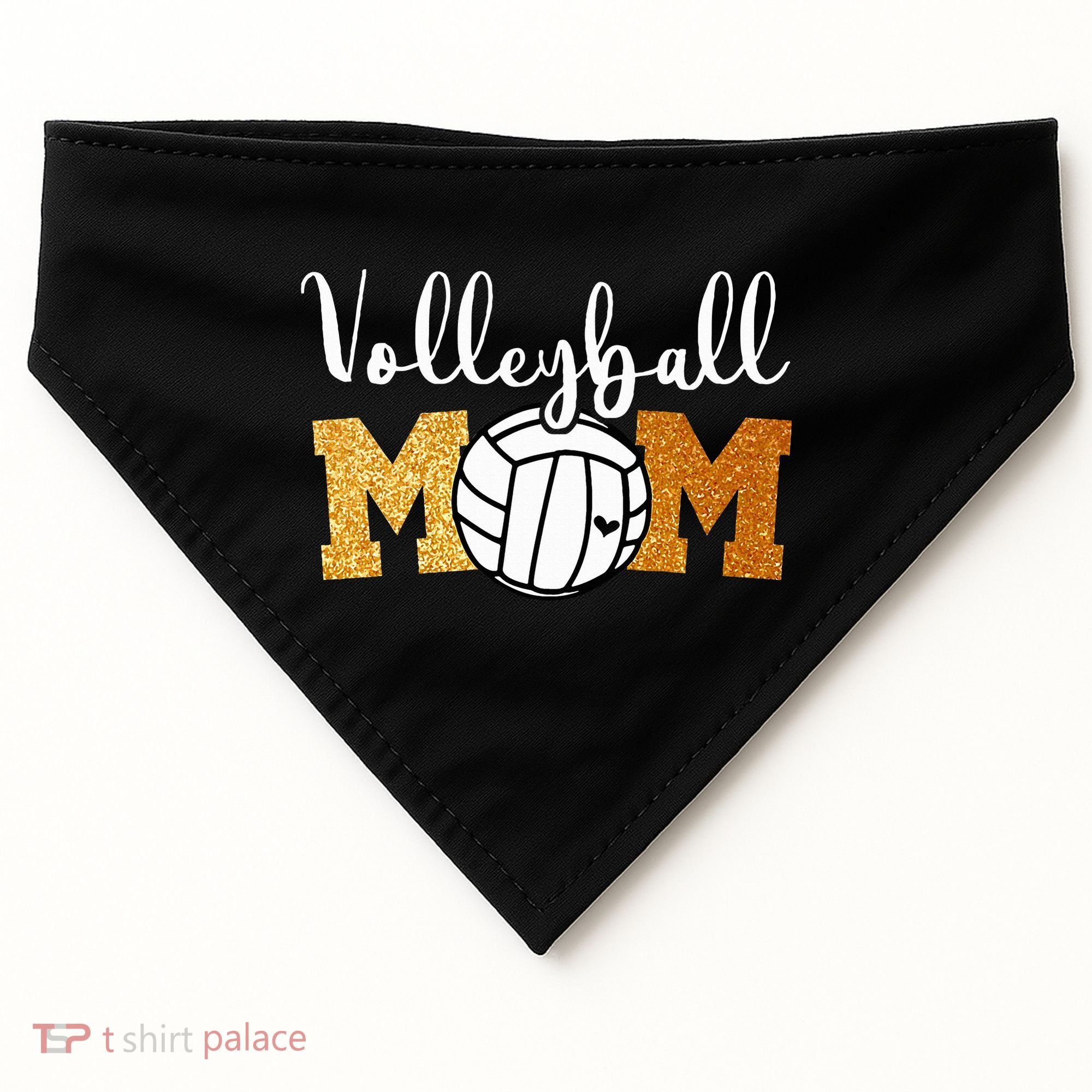 Volleyball Mom Volleyball Game Day USA-Made Doggie Bandana
