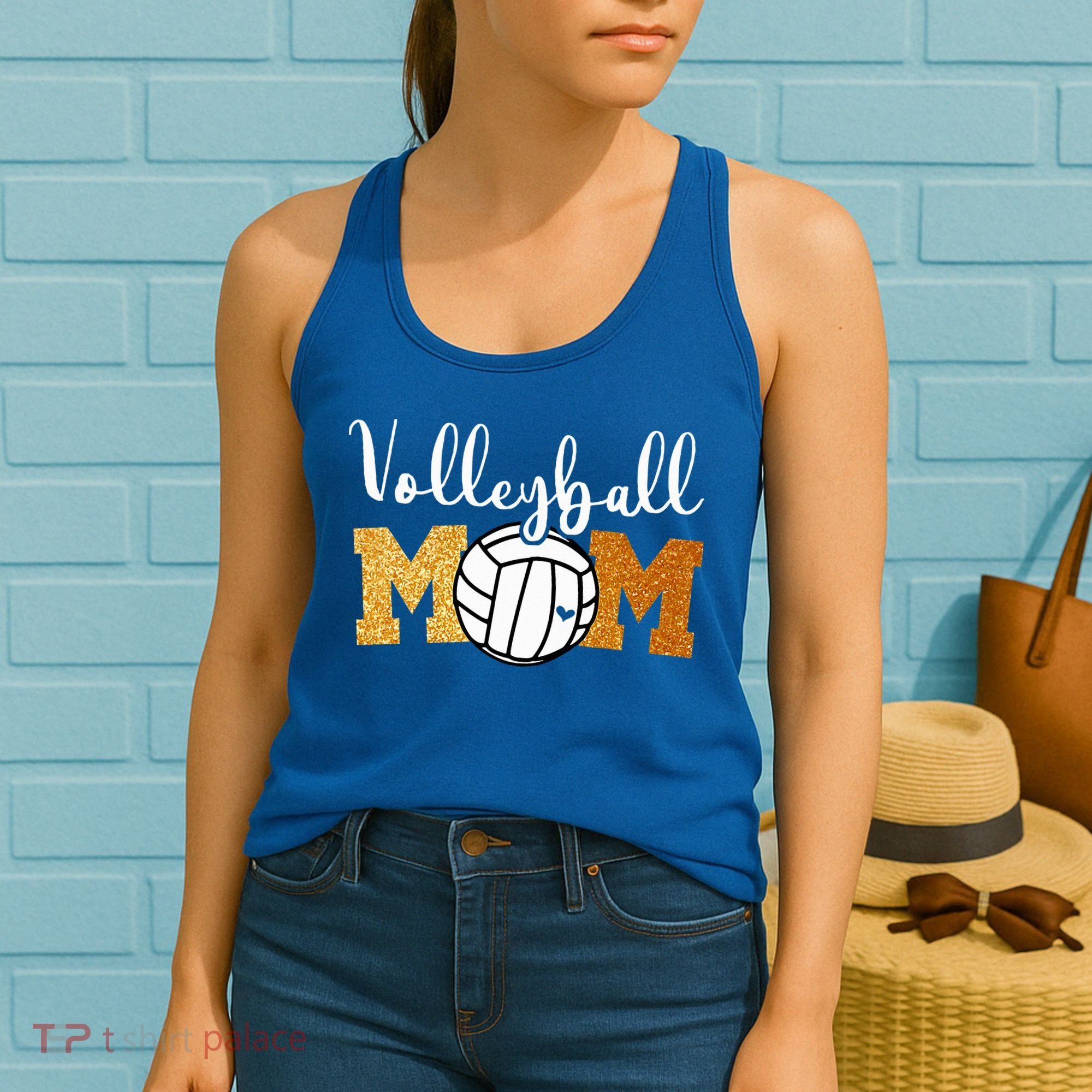 Volleyball Mom Volleyball Game Day Women's Tank Top