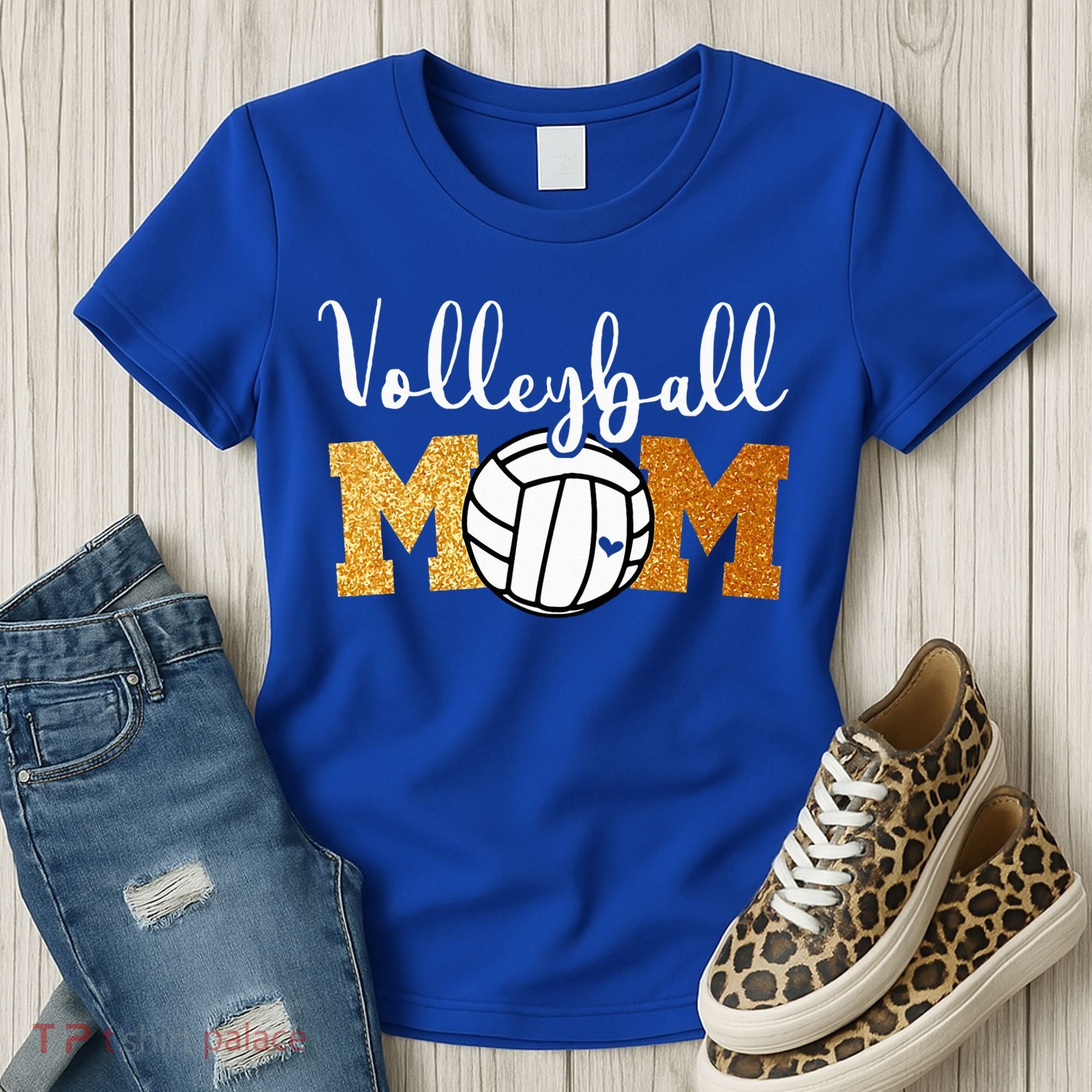 Volleyball Mom Volleyball Game Day Women's T-Shirt