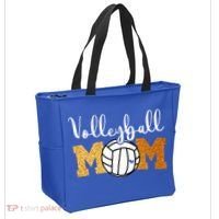 Volleyball Mom Volleyball Game Day Tote Bag thumb 2