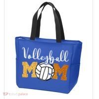 Volleyball Mom Volleyball Game Day Tote Bag thumb 3