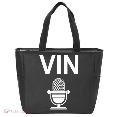 Vin Microphone Tote Bag