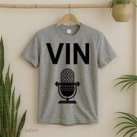 Vin Microphone T-Shirt thumb 2