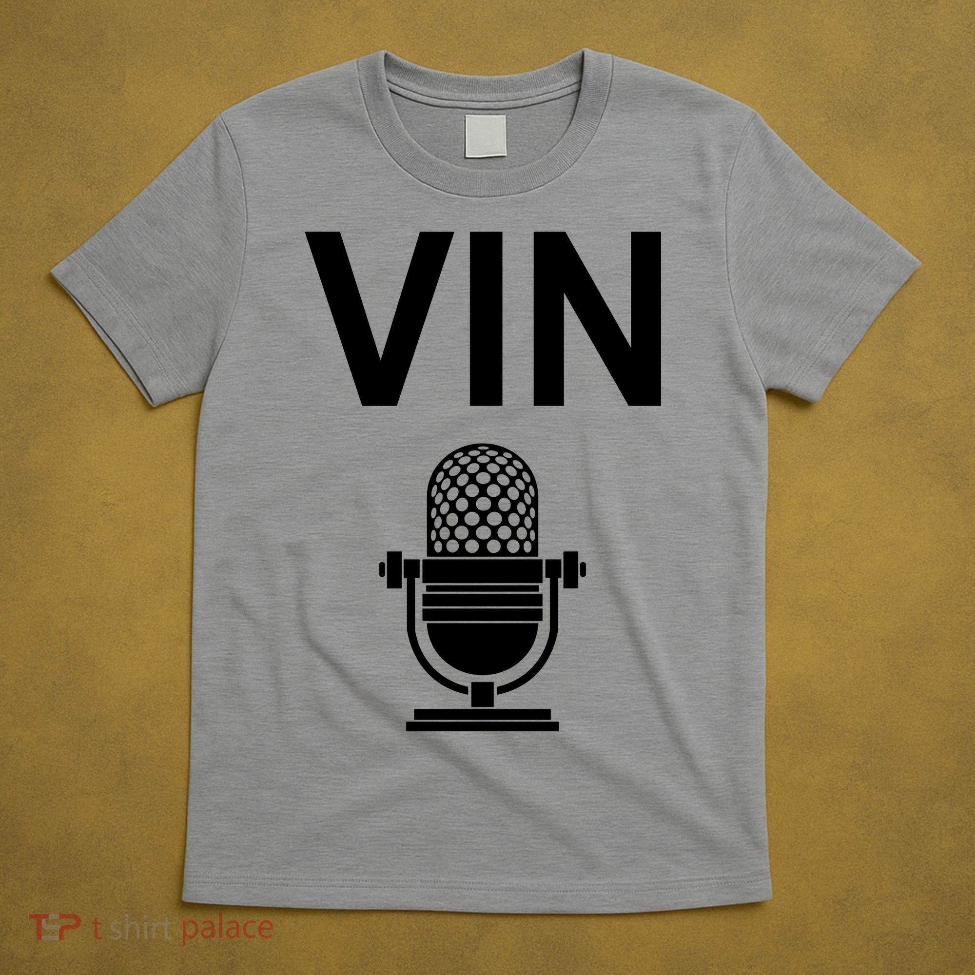 Vin Microphone T-Shirt