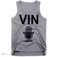Vin Microphone Tank Top thumb 0