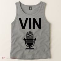 Vin Microphone Tank Top thumb 2