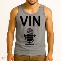 Vin Microphone Tank Top thumb 3