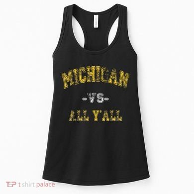 Vintage Michigan Vs All Yall Women's Tank Top