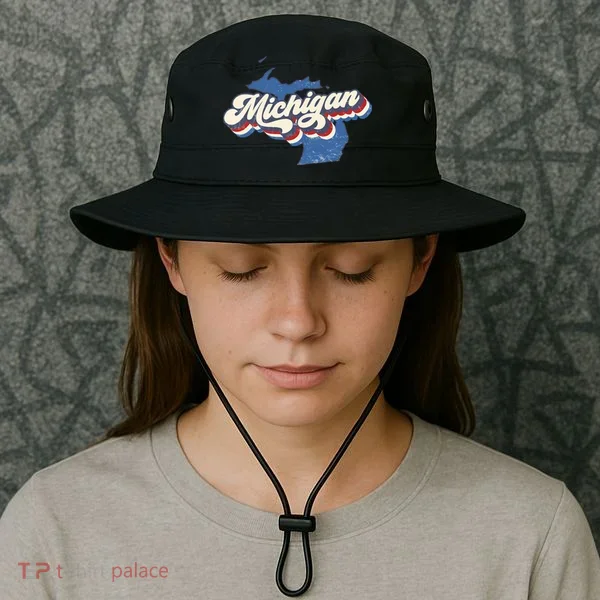 Vintage Michigan Bucket Hat