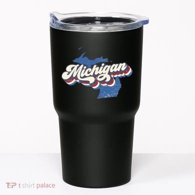Vintage Michigan Tumbler