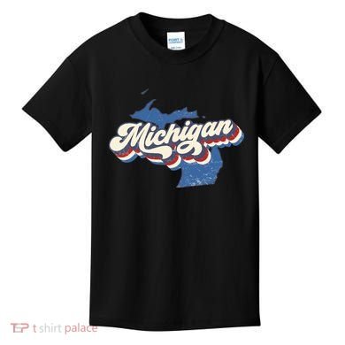 Vintage Michigan Kids T-Shirt