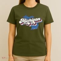 Vintage Michigan T-Shirt thumb 4