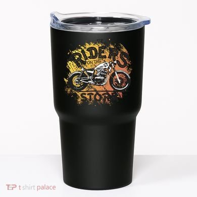 Vintage Motorcycle Tumbler