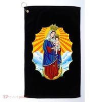 Venezuela Maracaibo Virgen Chinita Chiquinquira Golf Towel thumb 0