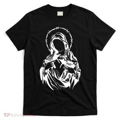 Virgin Mary With Uzis. T-Shirt