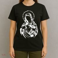 Virgin Mary With Uzis. T-Shirt thumb 4