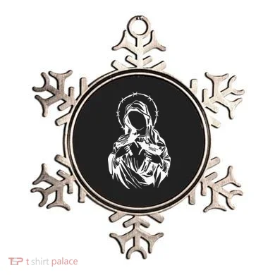 Virgin Mary With Uzis. Ornament