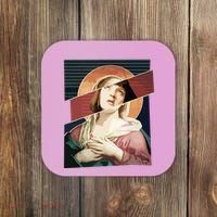 Virgin Mia Wallace Nose Bleed Overdose Icon Gift Coaster thumb 0