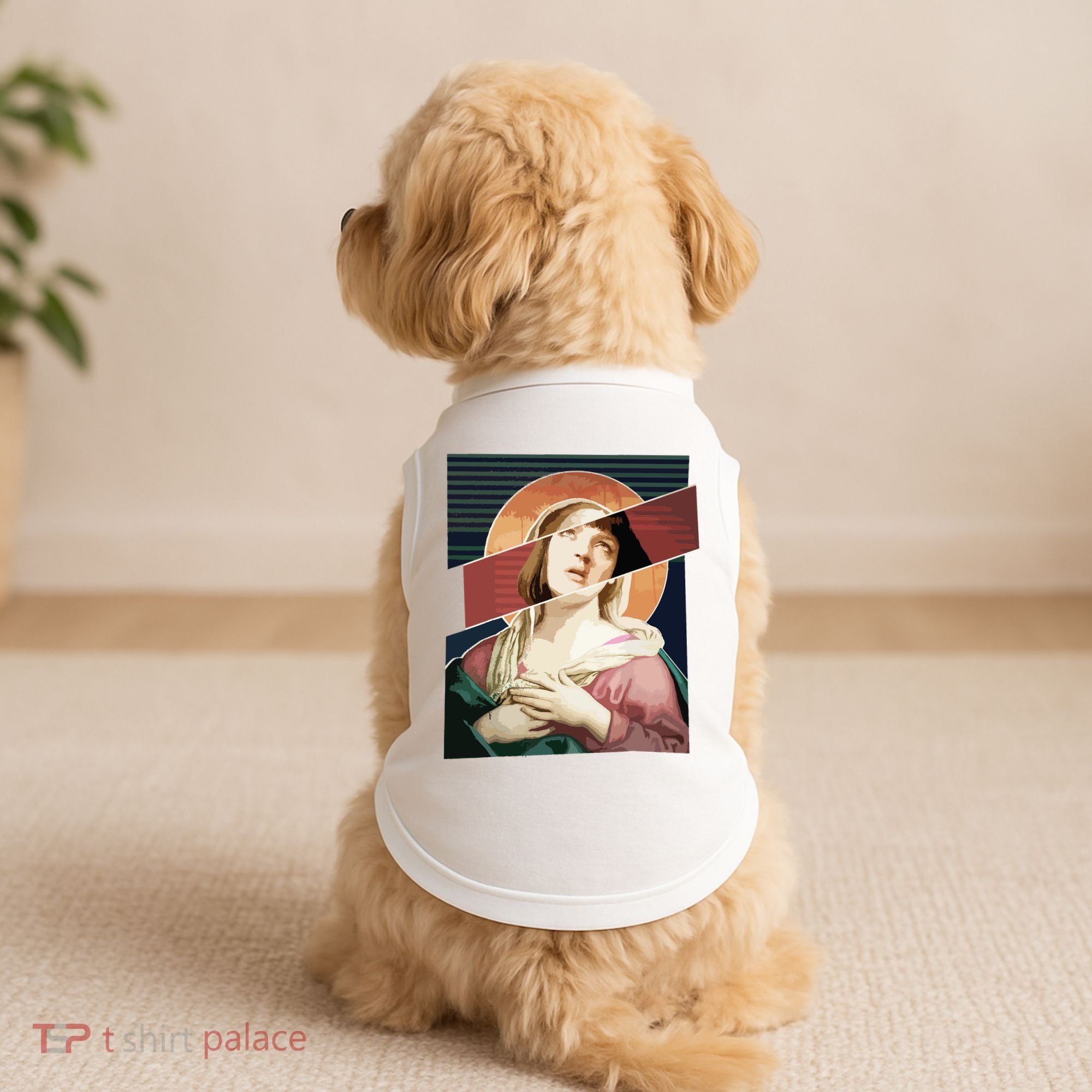 Virgin Mia Wallace Nose Bleed Overdose Icon Gift Doggie Tank