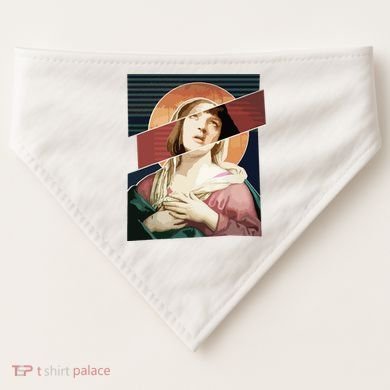 Virgin Mia Wallace Nose Bleed Overdose Icon Gift USA-Made Doggie Bandana