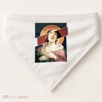 Virgin Mia Wallace Nose Bleed Overdose Icon Gift USA-Made Doggie Bandana thumb 0