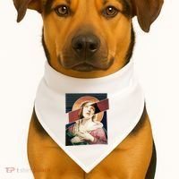 Virgin Mia Wallace Nose Bleed Overdose Icon Gift USA-Made Doggie Bandana thumb 1