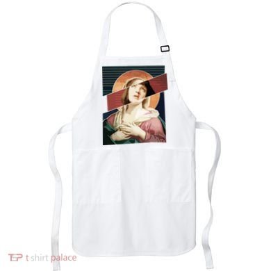 Virgin Mia Wallace Nose Bleed Overdose Icon Gift Apron
