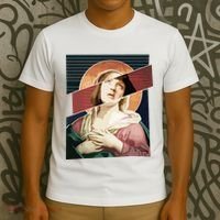 Virgin Mia Wallace Nose Bleed Overdose Icon Gift T-Shirt thumb 3