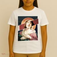 Virgin Mia Wallace Nose Bleed Overdose Icon Gift T-Shirt thumb 4