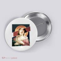 Virgin Mia Wallace Nose Bleed Overdose Icon Gift Button thumb 0