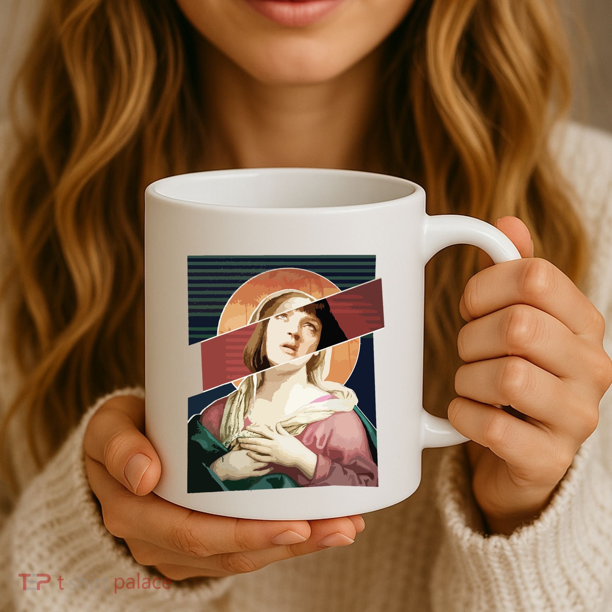 Virgin Mia Wallace Nose Bleed Overdose Icon Gift Coffee Mug